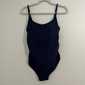 Andie Women's One Piece Swimsuit - Navy Blue